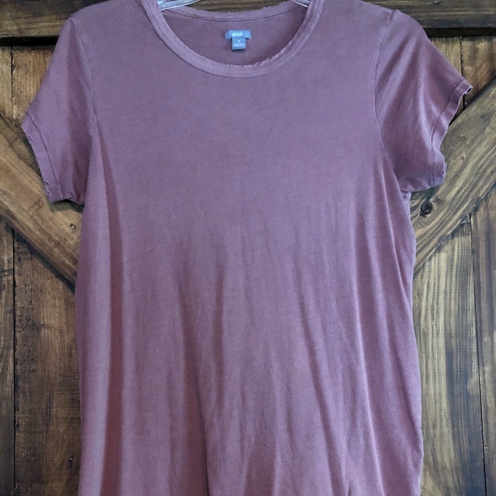 aerie distressed so soft distressed tee